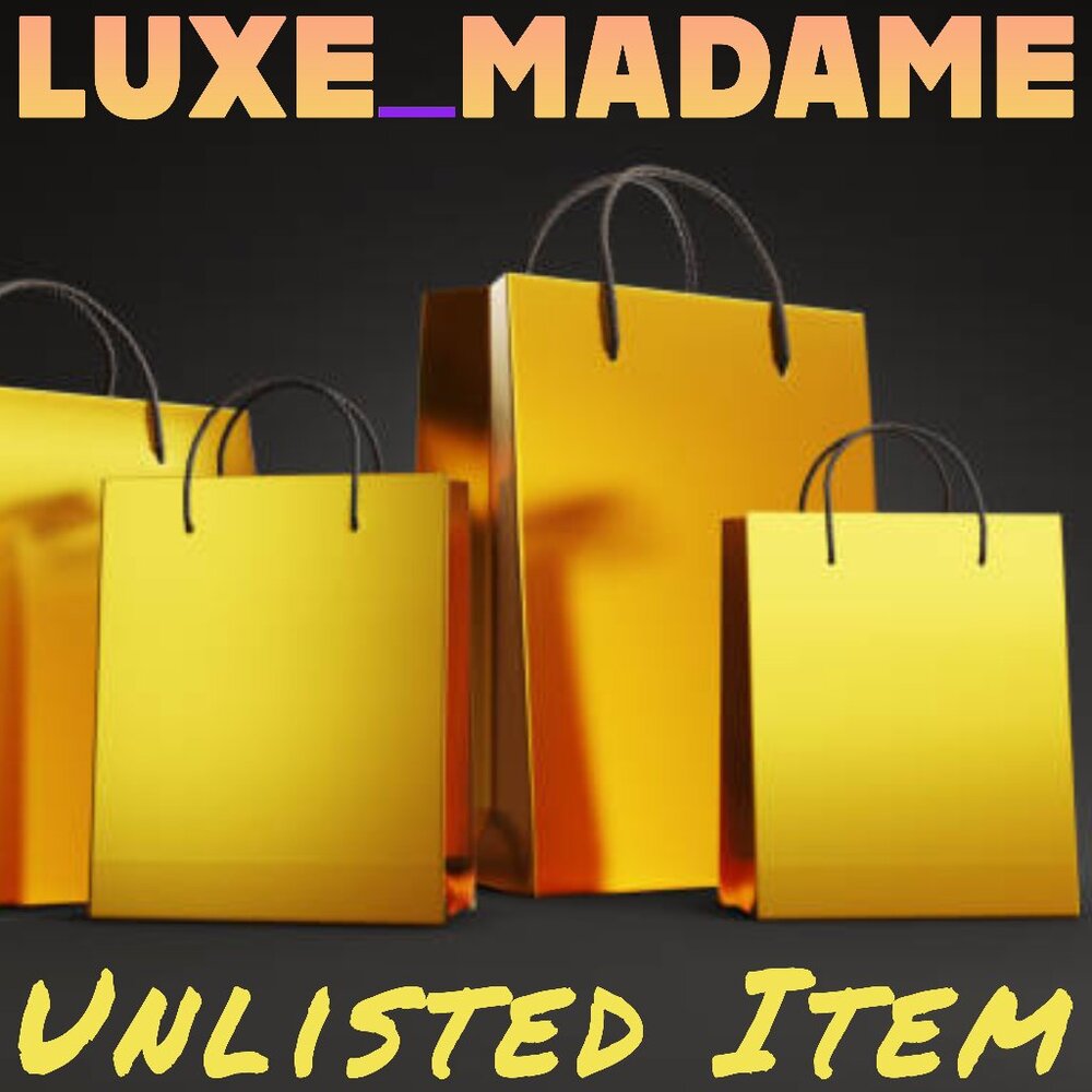 Unlisted Item In Live Show